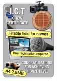ICT Crew Bronze Certificate