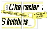 Character Sketches Banner